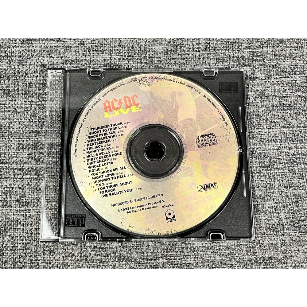 AC/DC Live CD  (Disc only) 1992